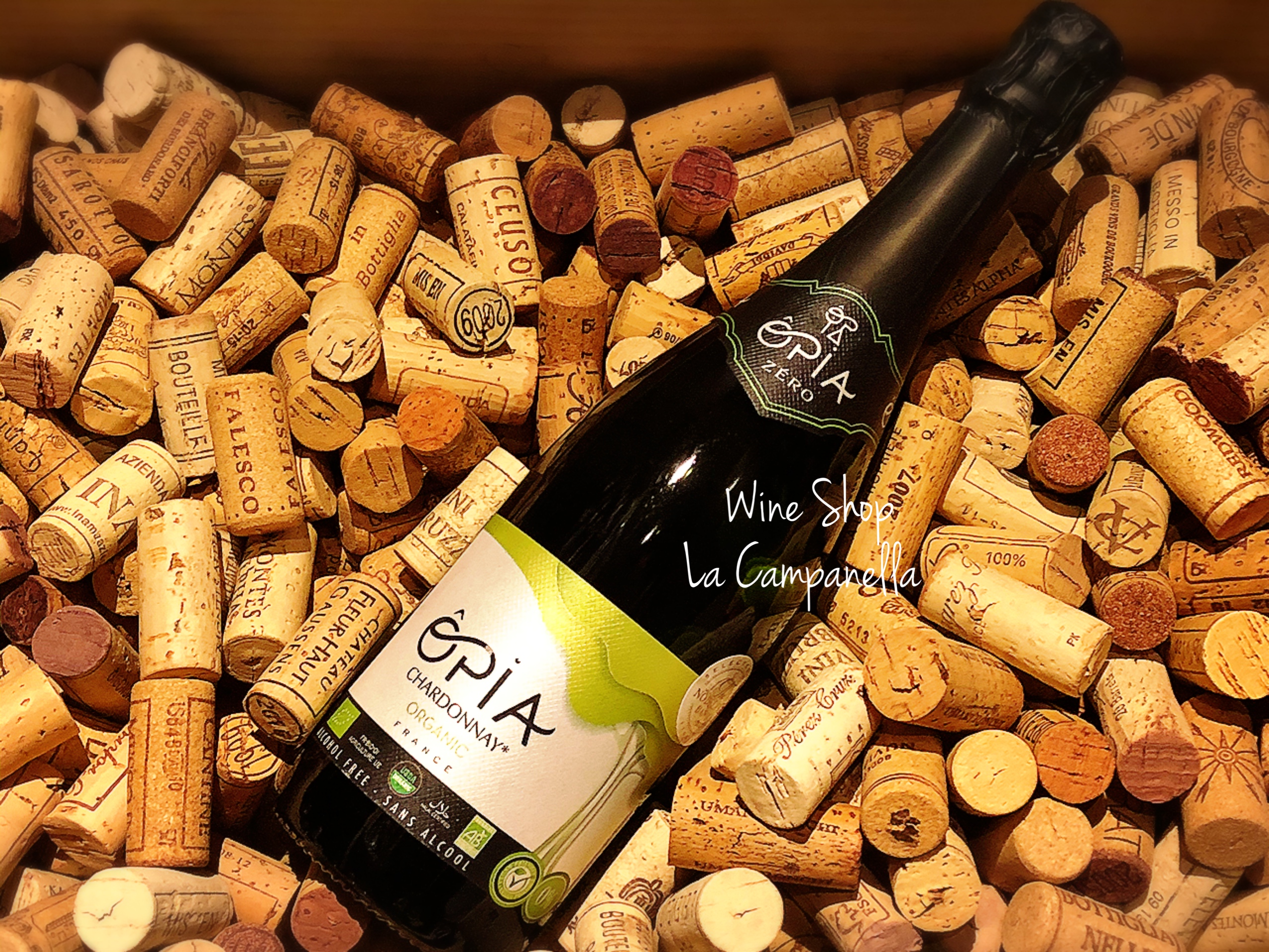 Opia Chardonnay Sparkling Organic Non-Alcohol Domaine Pierre Chavin